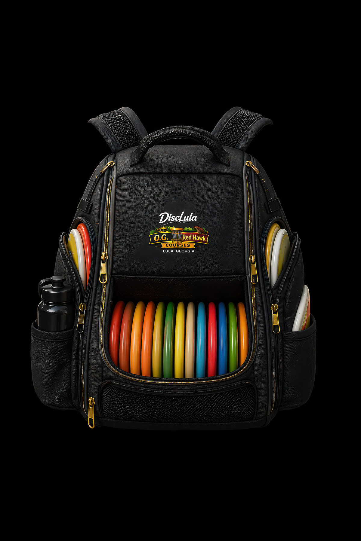 Bag Tag disc golf illustration